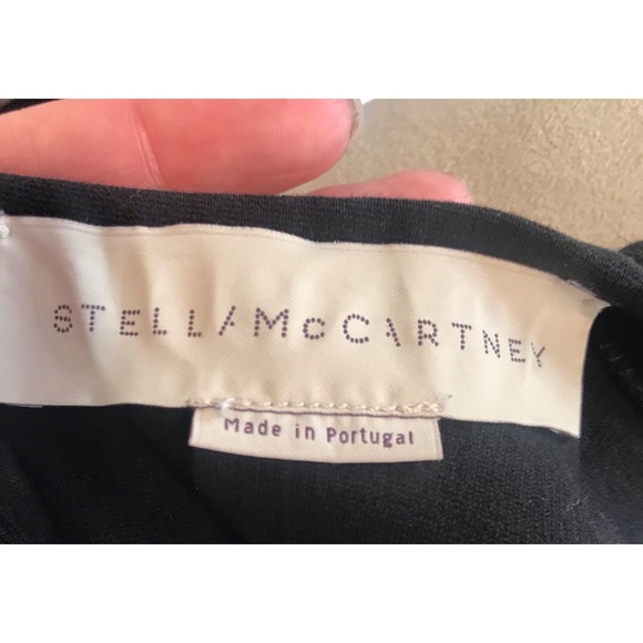 Stella McCartney Black Jersey Sleeveless Dress - Picture 9 of 13